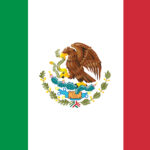 Illustration flag of Mexico